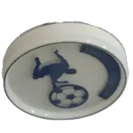 Dečija Plafonjera Football Big LED + Ventilator 3000/4000/6500 80W*2