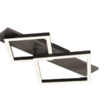 Plafonska lampa INGRID GREY 2 SQUARE