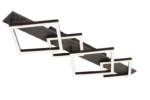 Plafonska lampa INGRID GREY 4 SQUARE