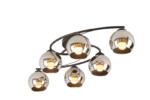 Plafonska lampa NORA BLACK