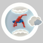 Dečija Plafonjera Spiderman LED 3000K/4000K/6500K
